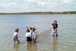 Access lagoon and Atlantic Ocean